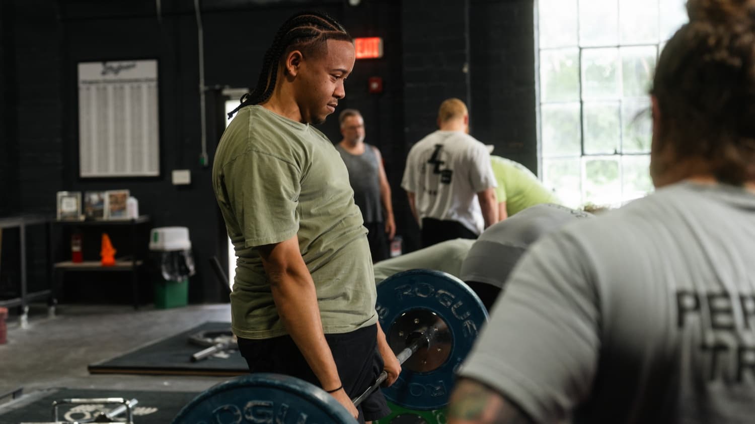Strength equipment and racks at Indy City Barbell, Indianapolis