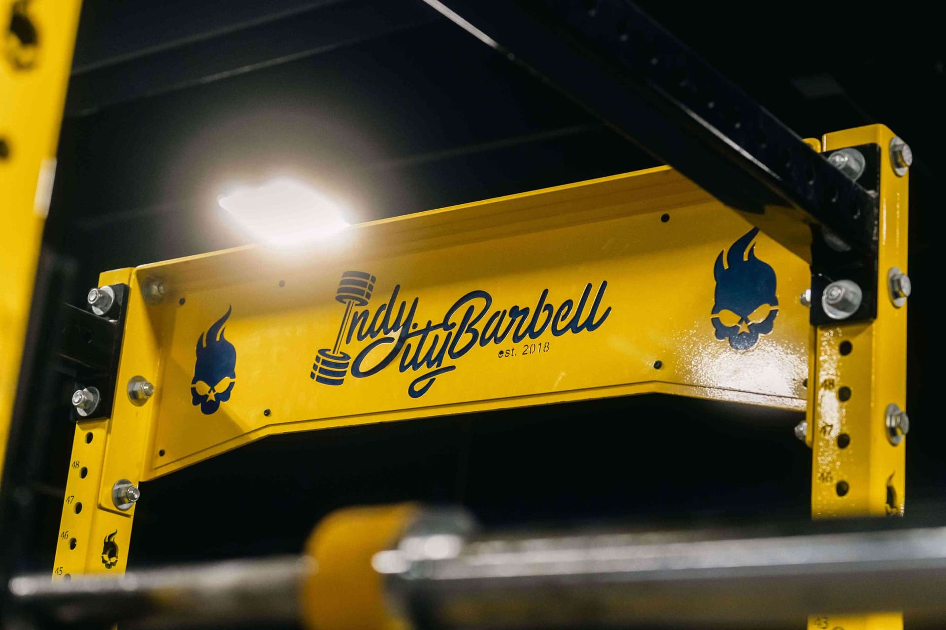 Group training space at Indy City Barbell in downtown Indianapolis