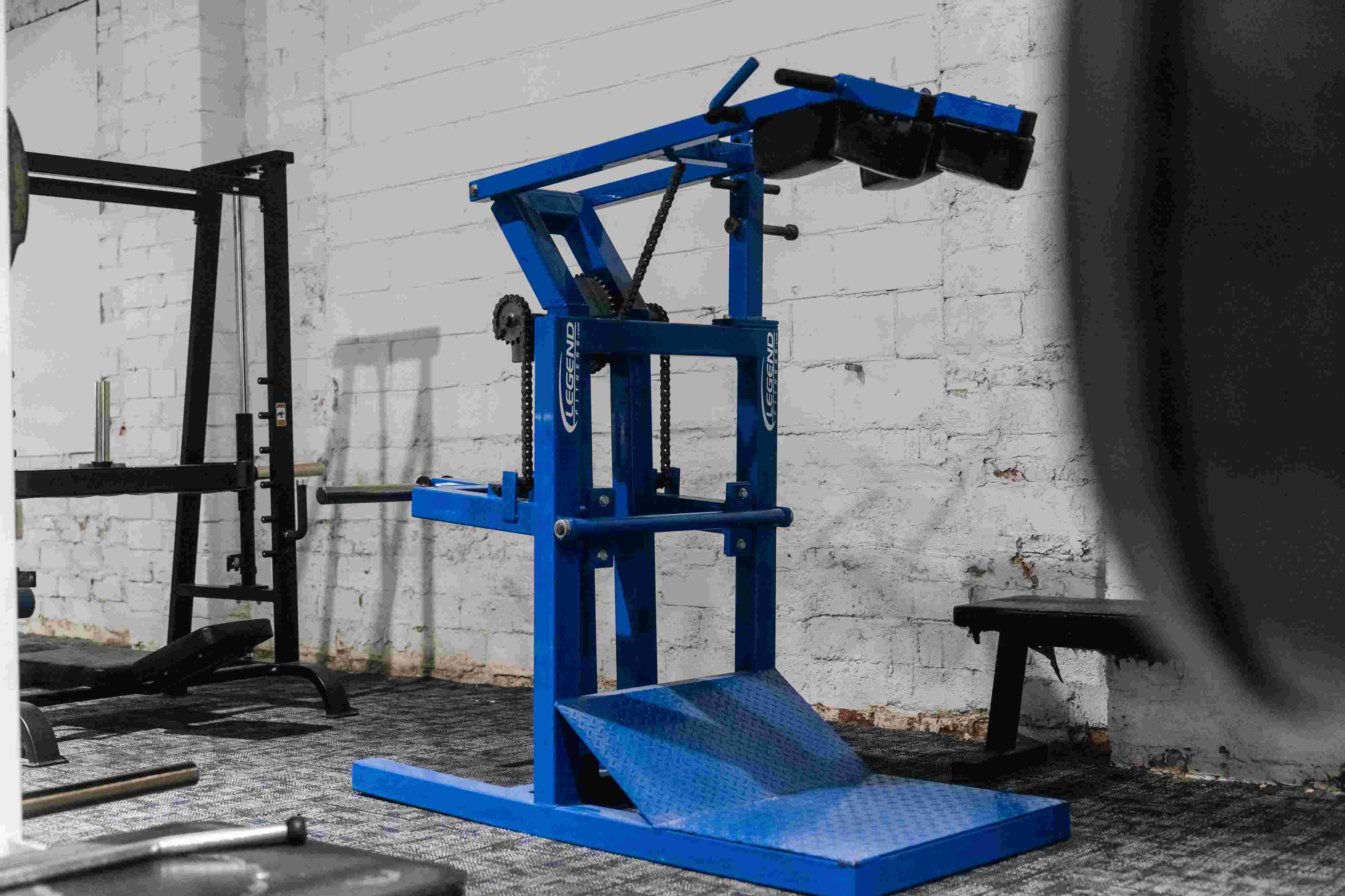 Machine area at Indy City Barbell in downtown Indianapolis