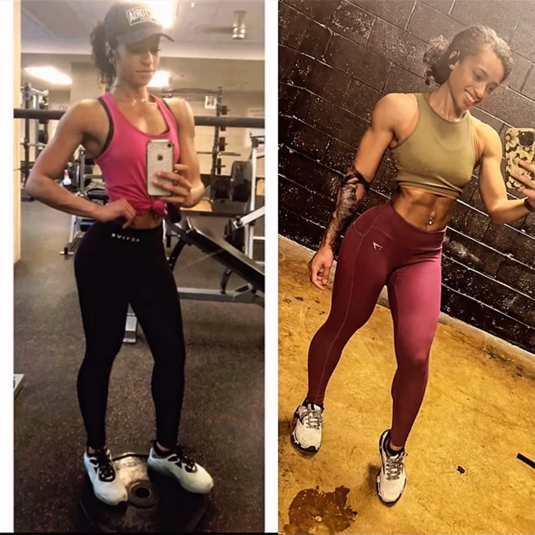 Indy City Barbell personal training client transformation, before and after result 4
